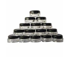 Up 200Pc 3G Sample Bottle Cosmetic Makeup Jar Pot Face Cream Lip Balm Containers