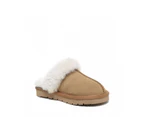 AUSTRALIAN SHEPHERD(R) UGG Slippers Kids Australian Sheepskin Wool Muffin - Chestnut