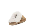 AUSTRALIAN SHEPHERD(R) UGG Slippers Kids Australian Sheepskin Wool Muffin - Chestnut