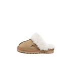 AUSTRALIAN SHEPHERD(R) UGG Slippers Kids Australian Sheepskin Wool Muffin - Chestnut