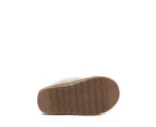 AUSTRALIAN SHEPHERD(R) UGG Slippers Kids Australian Sheepskin Wool Muffin - Chestnut