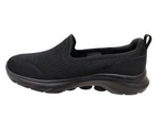 Skechers Womens GOwalk 7 Razi Wide Fit Slip On Shoes