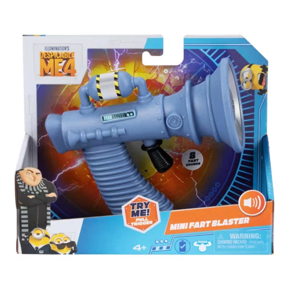 Despicable Me 4 Mini Fart Blaster Sounds Kids/Childrens Novelty Toy 4y+