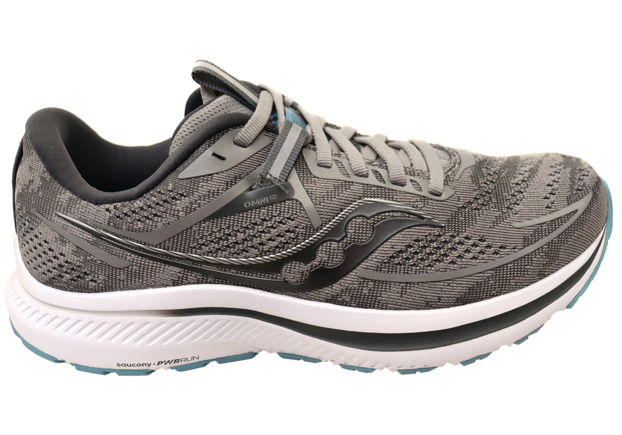 SAUCONY Omni 21 - Alloy/Rainfall - Power Run Midsole - Form Fit - Shoe - Womens