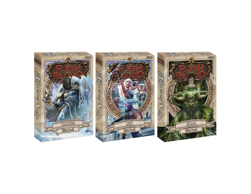 Flesh and Blood Tales of Aria Blitz Deck Set of 3