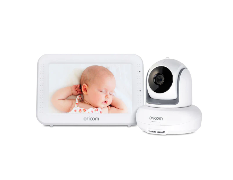 Oricom Secure875 5" Touchscreen Pan Tilt Video/Audio Night Vision Baby Monitor