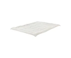 Bedra Fleece Mattress Topper Double Reversible Pillowtop Sherpa Cover