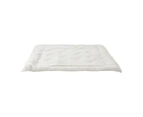 Bedra Fleece Mattress Topper Double Reversible Pillowtop Sherpa Cover