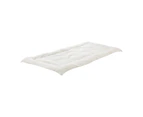 Bedra Sherpa Fleece Mattress Topper King Single Reversible Protector