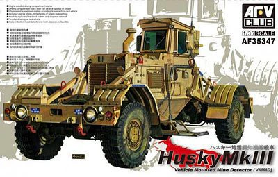 AFV Club 1/35 Husky Vehicle Mounted Mine Detector Mk III Plastic Model Kit [AF35347]