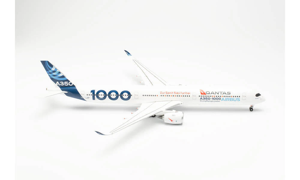 Herpa 1/200 Airbus A350-1000 Qantas Project Sunrise FWMIL