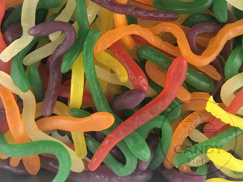 NZ Rainbow Confectionery Snakes 1kg Bag