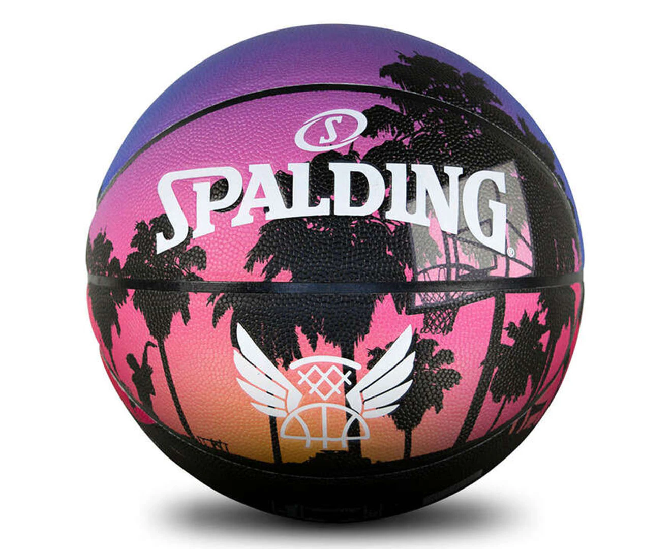 Spalding Art Series Venice Size 6 Basketball - Multi