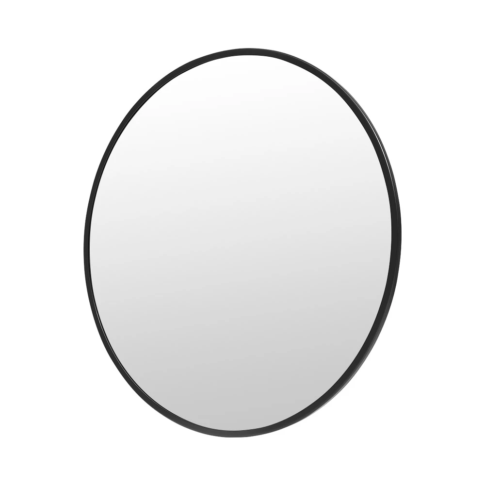 ProPulse Round Wall Mirror 50cm Bathroom Makeup Mirrors Home Decor Metal Frame