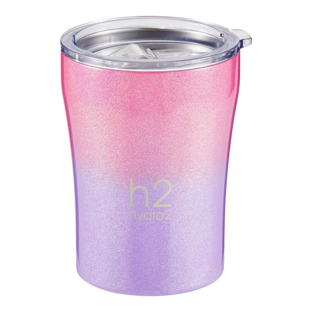 h2 hydro2 h2 Quench Travel Mug 300ml - Purple Ombre