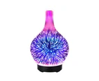 Devanti Ultrasonic Aroma Aromatherapy Diffuser 3D Light Oil Firework Humidifier