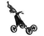 Everfit Golf Buggy Foldable Trolley Golf Cart Wheels Umbrella Bottle Holder