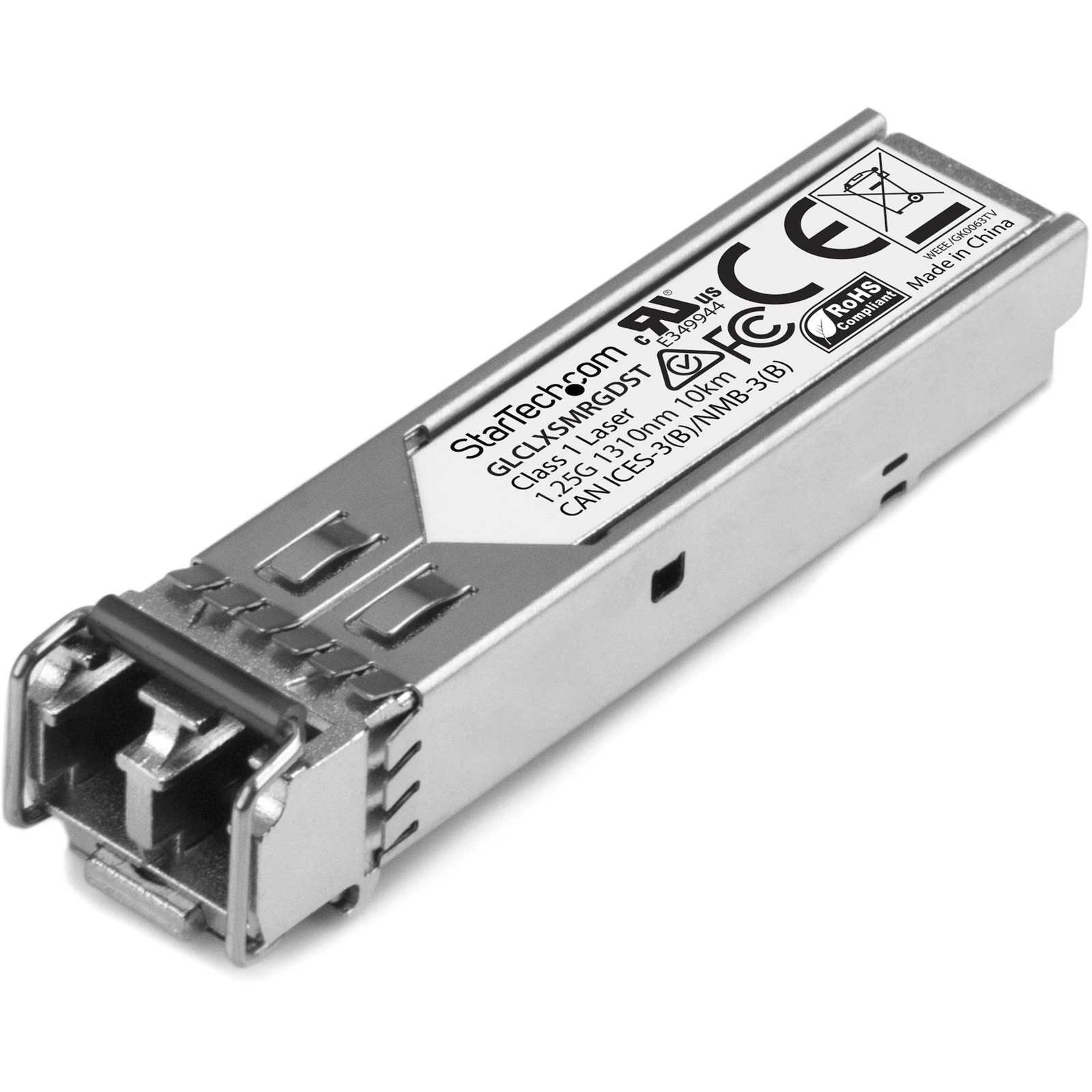 StarTech.com SFP (mini-GBIC) - 1 x LC Duplex 1000Base-LX Network - For Data Networking, Optical Network - Optical Fiber - Single-mode - 1.25 Gigabit