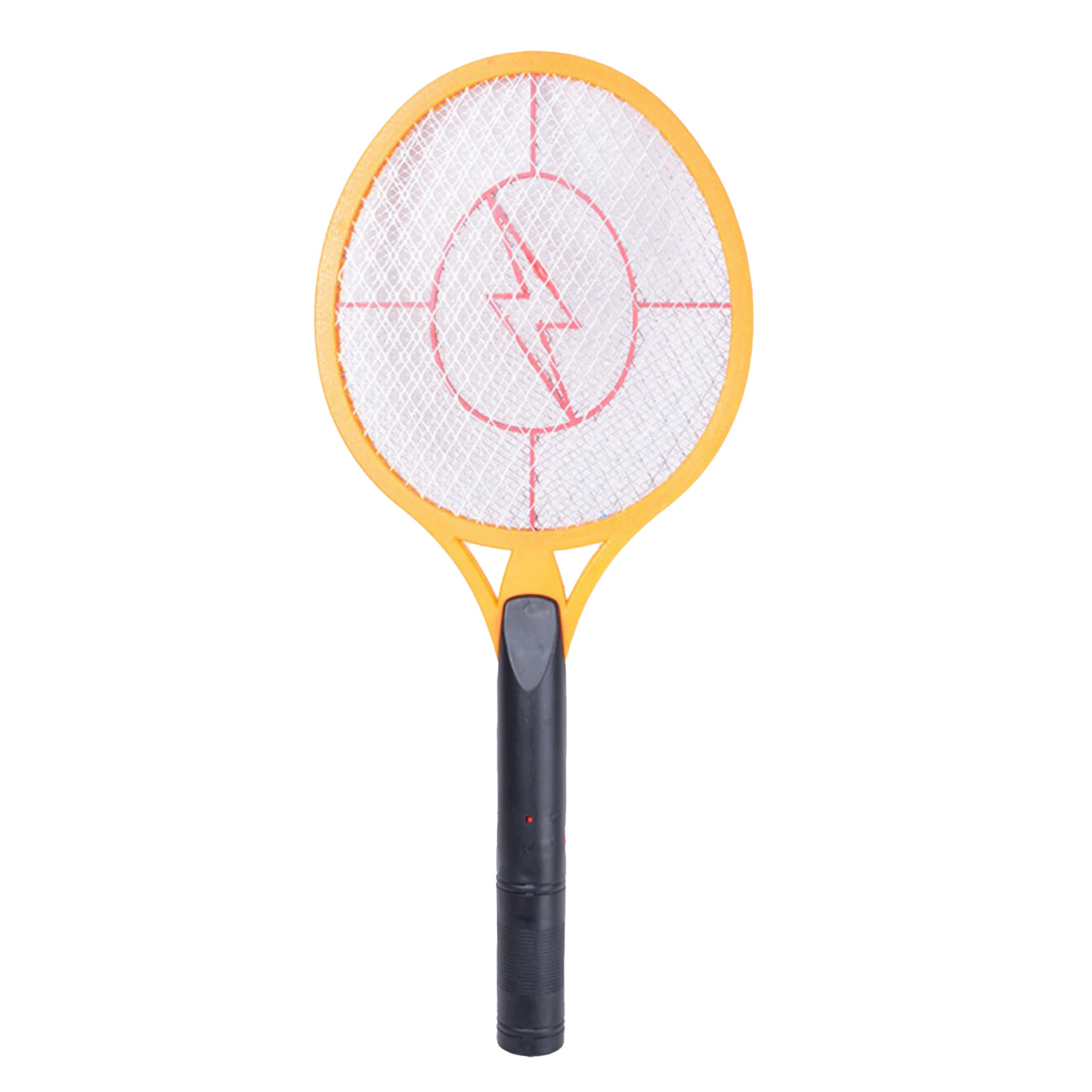 Electric Fly Swatter Racket Professional Triple Layer Large Mesh Safety Mosquito Bat For Home Camping Outdoor Yellow