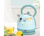 1.7L Large Capacity Beautiful Pattern Electric Kettle Hot Water Heating Kettle Au Plug 220-240V