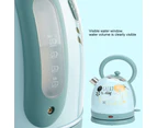 1.7L Large Capacity Beautiful Pattern Electric Kettle Hot Water Heating Kettle Au Plug 220-240V