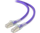 Alogic 150Cm Purple 10Gbe Shielded Cat6A Lszh Network Cable