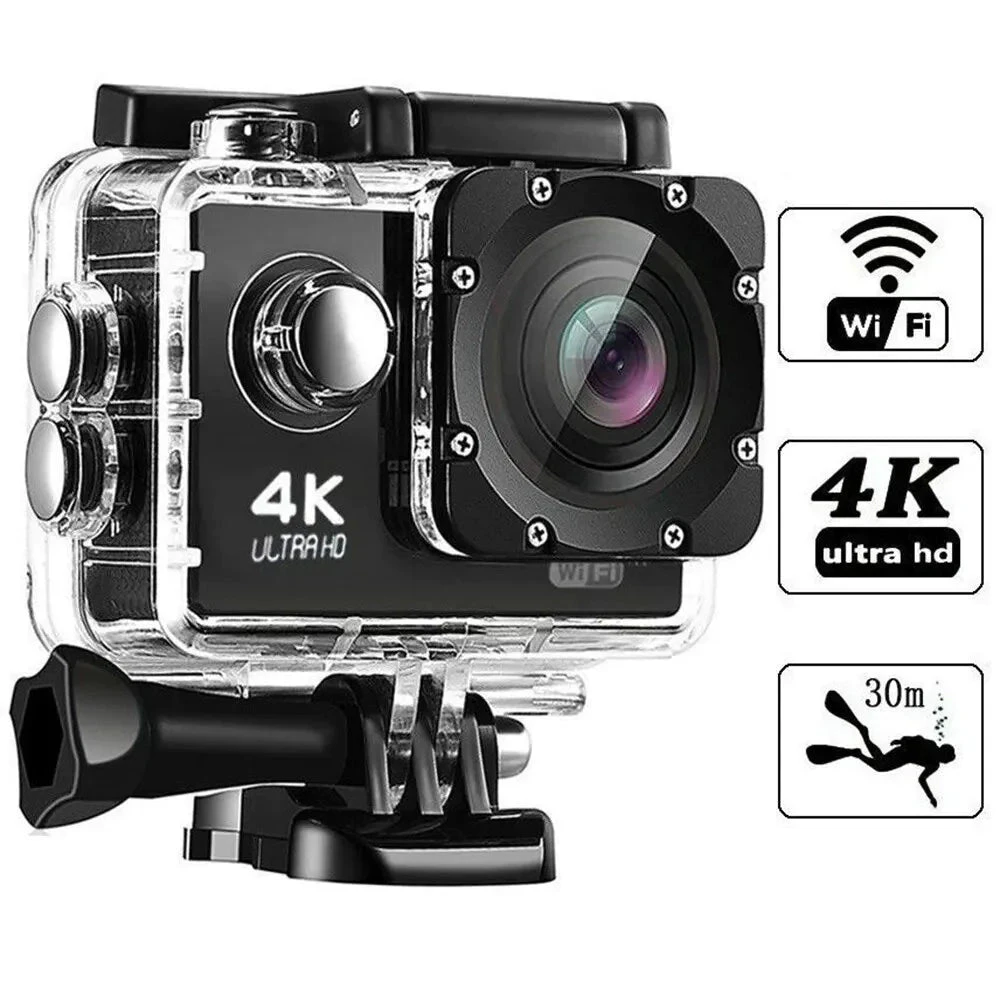 4k Action Camera Ultra Hd Dv Waterproof 30m