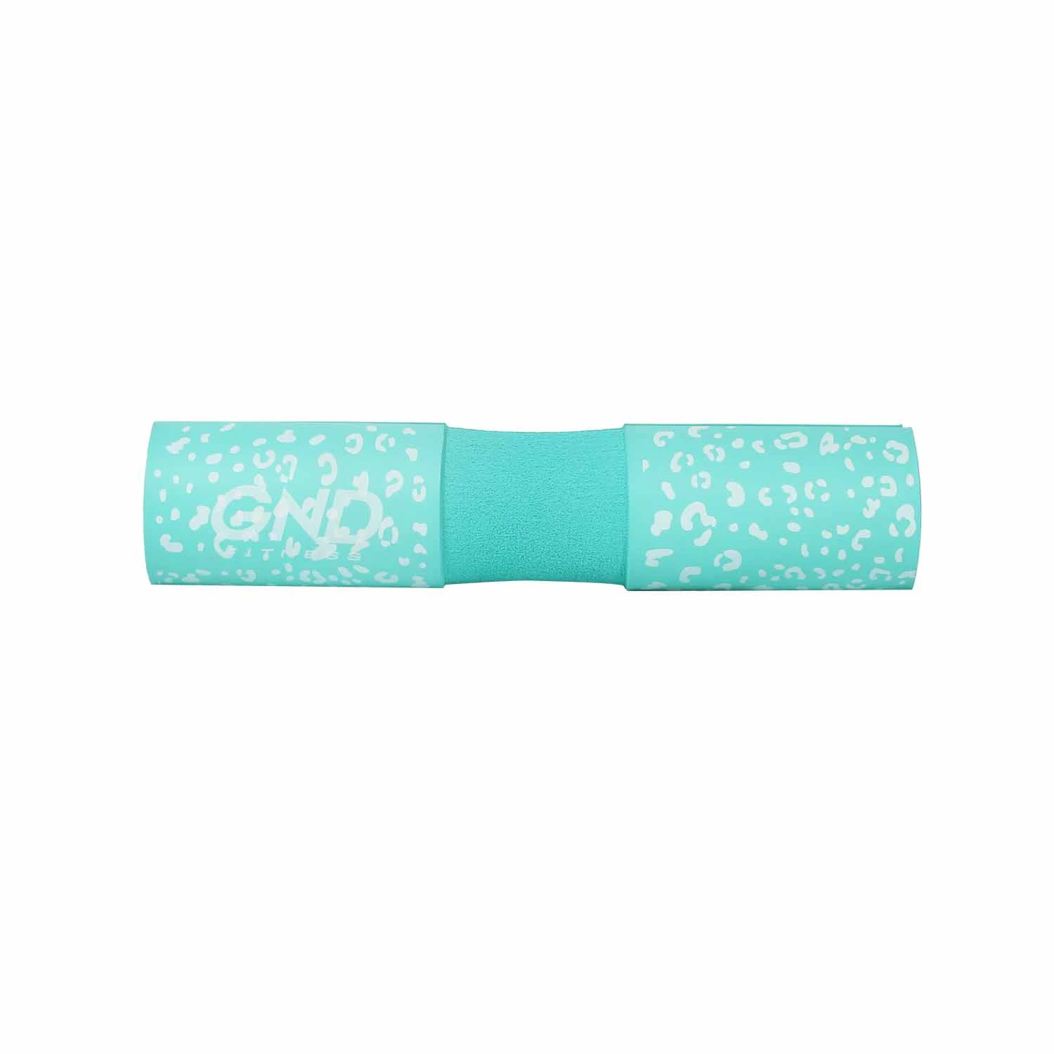 Gnd Barbell Pad Aqua Leopard Print