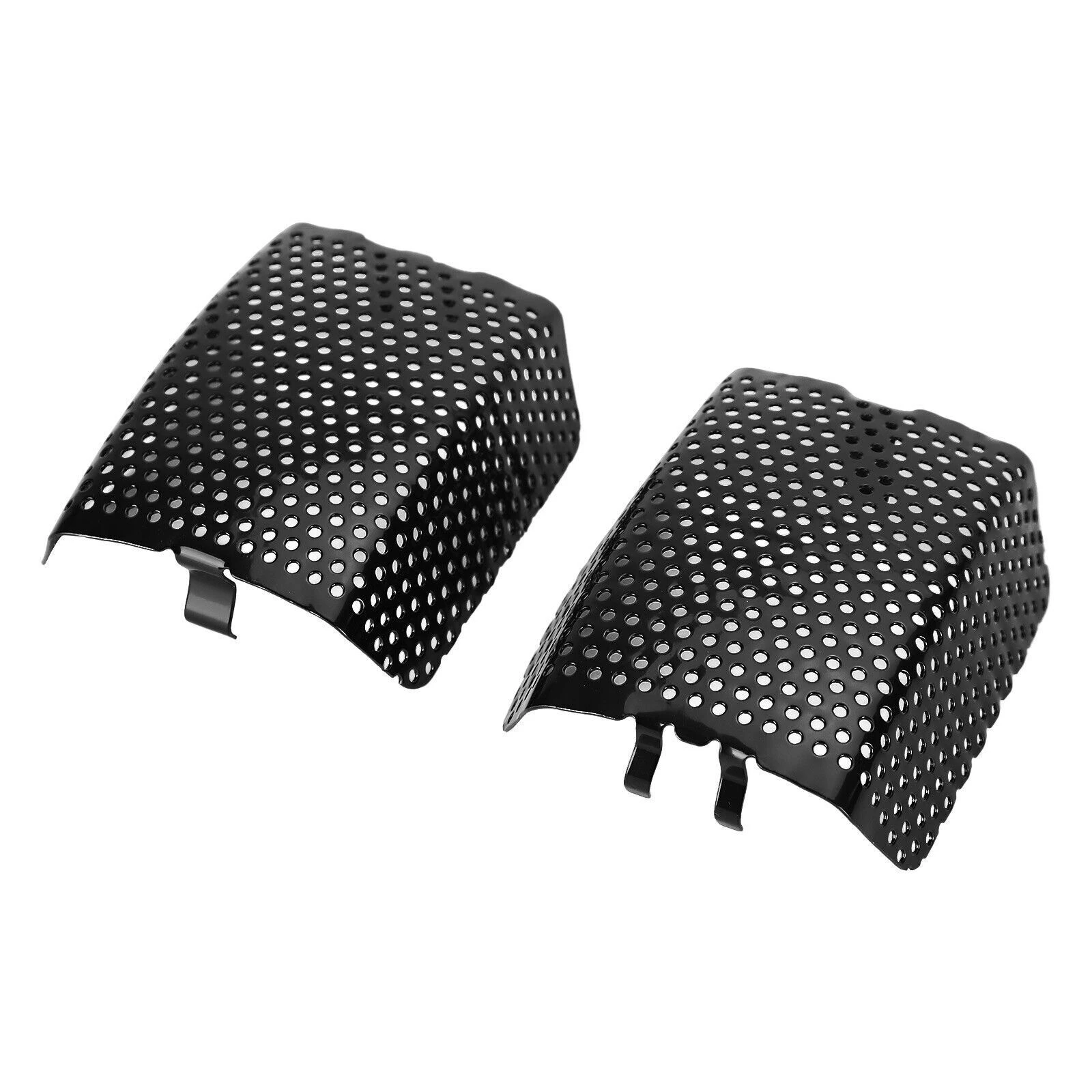 Black Front Brake Caliper Insert Set Cover For Harley Street Glide Flhx 08 19