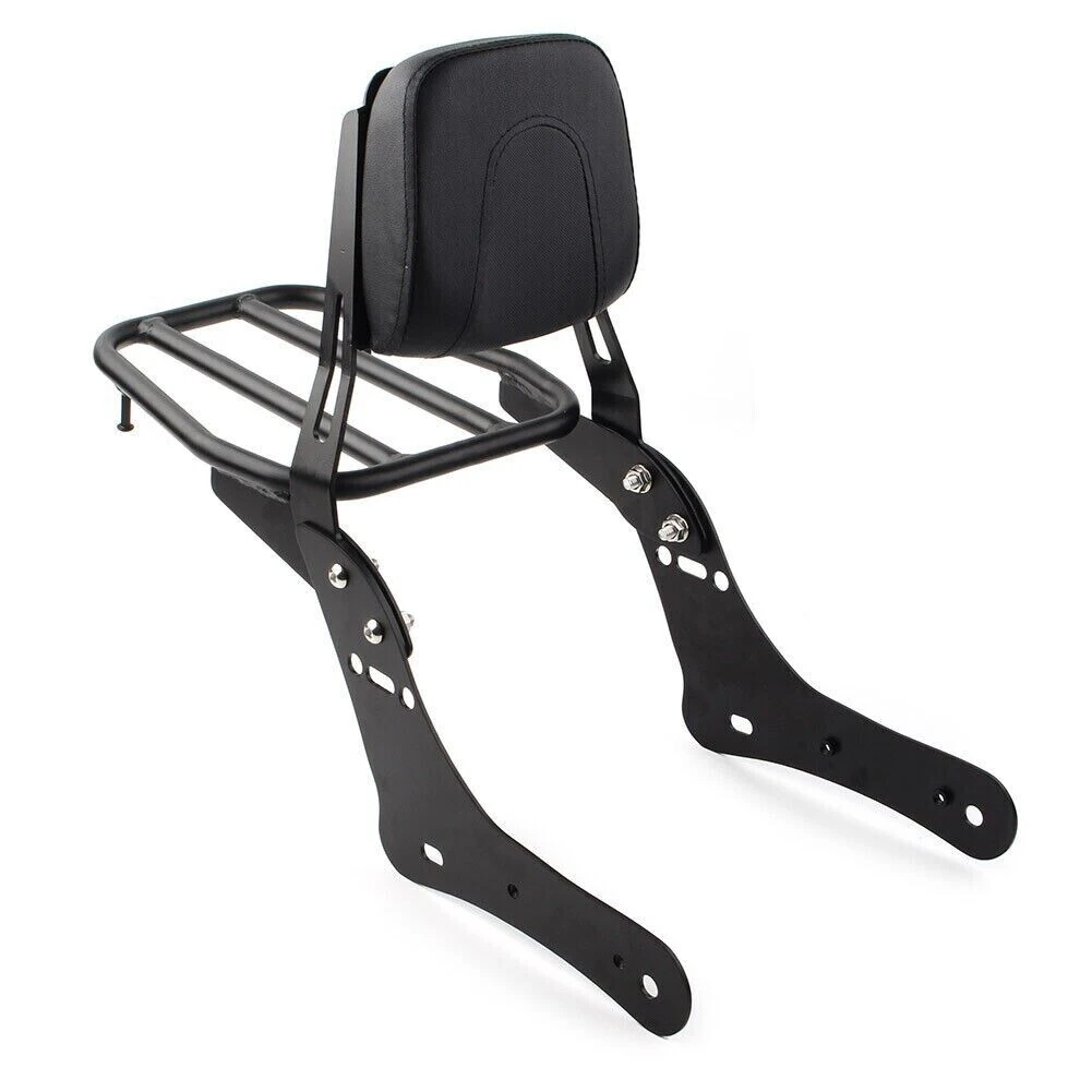 Rear Sissy Bar Luggage Rack Backrest Pad Fit Kawasaki Vulcan S 650 Vn650 15 2022