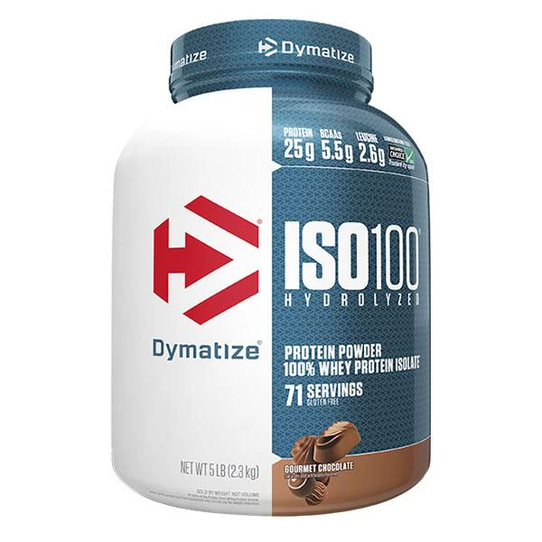 Dymatize Iso 100 Protein Powder - Fudge Brownie