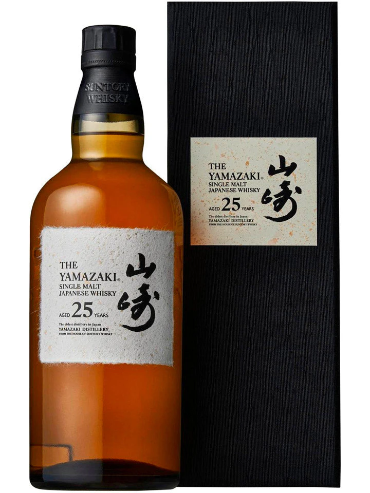 Yamazaki 25 Year Old Single Malt Suntory Japanese Whisky 700ml