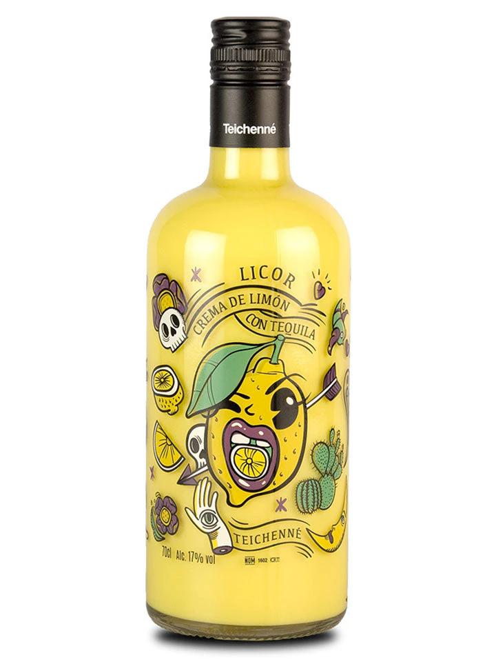 Tiechenne Lemon Cream With Tequila 700ml