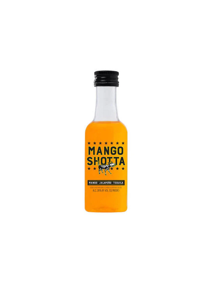 Mango Shotta Spicy Mango & Jalapeño Flavoured Tequila Liqueur Miniature 50ml