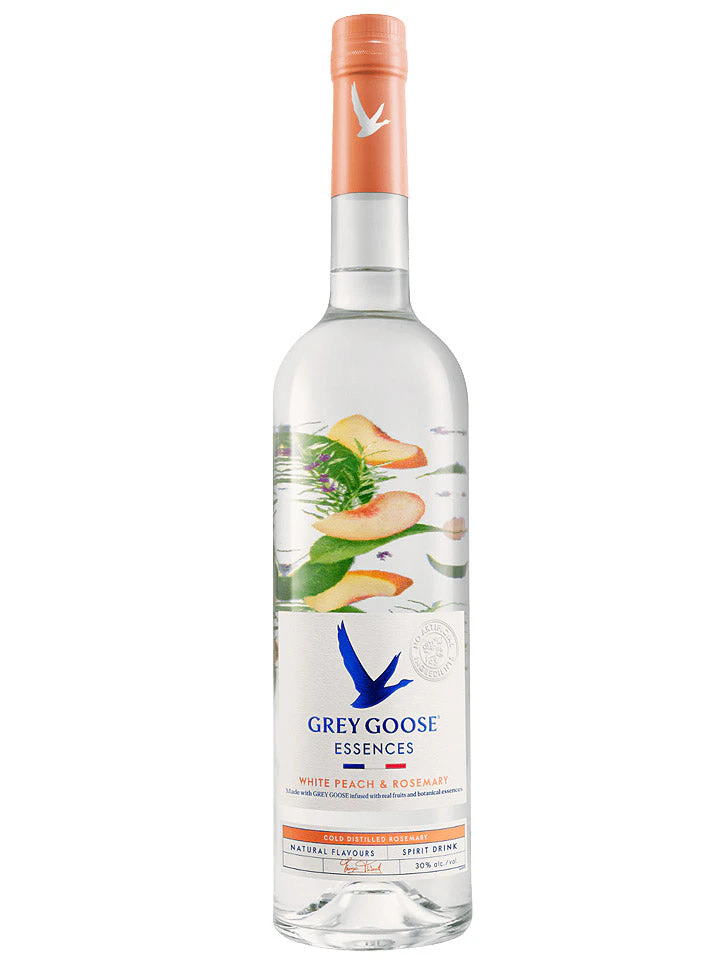 Grey Goose Essences White Peach & Rosemary Flavoured Premium French Vodka 1l