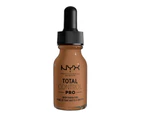 Nyx Professional Nyx Total Control Pro Drop Foundation 13ml Tcpdf16 Mahogany