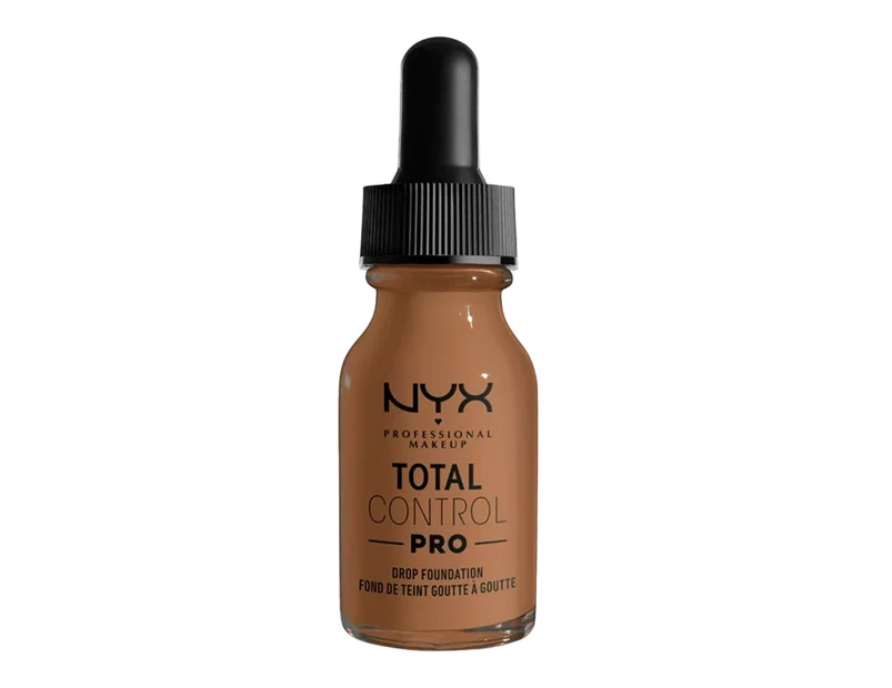 Nyx Professional Nyx Total Control Pro Drop Foundation 13ml Tcpdf16 Mahogany