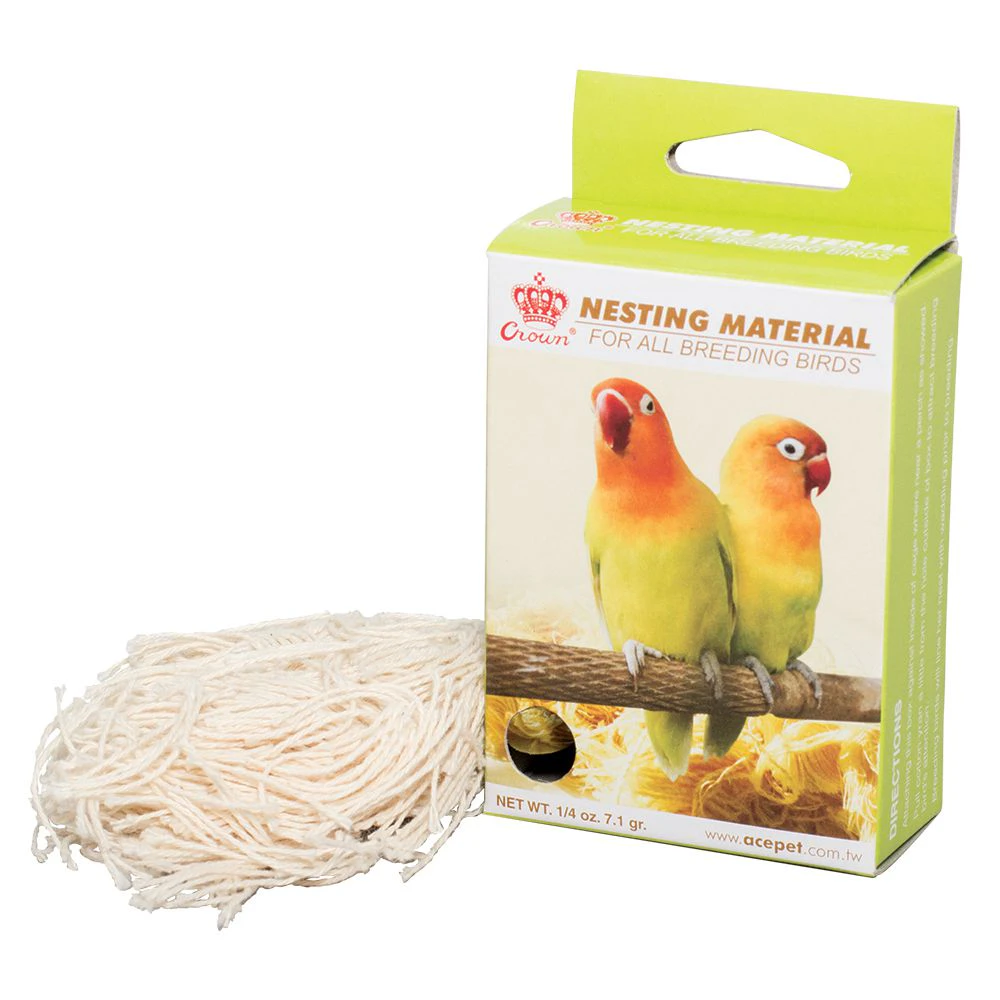 Bird Nesting Material Crown 4 Pack