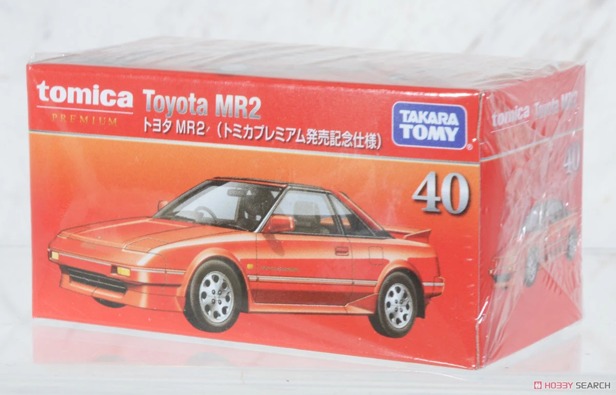 Tomica Premium Die Cast Car #40 – Toyota Mr2 (launch Specification)