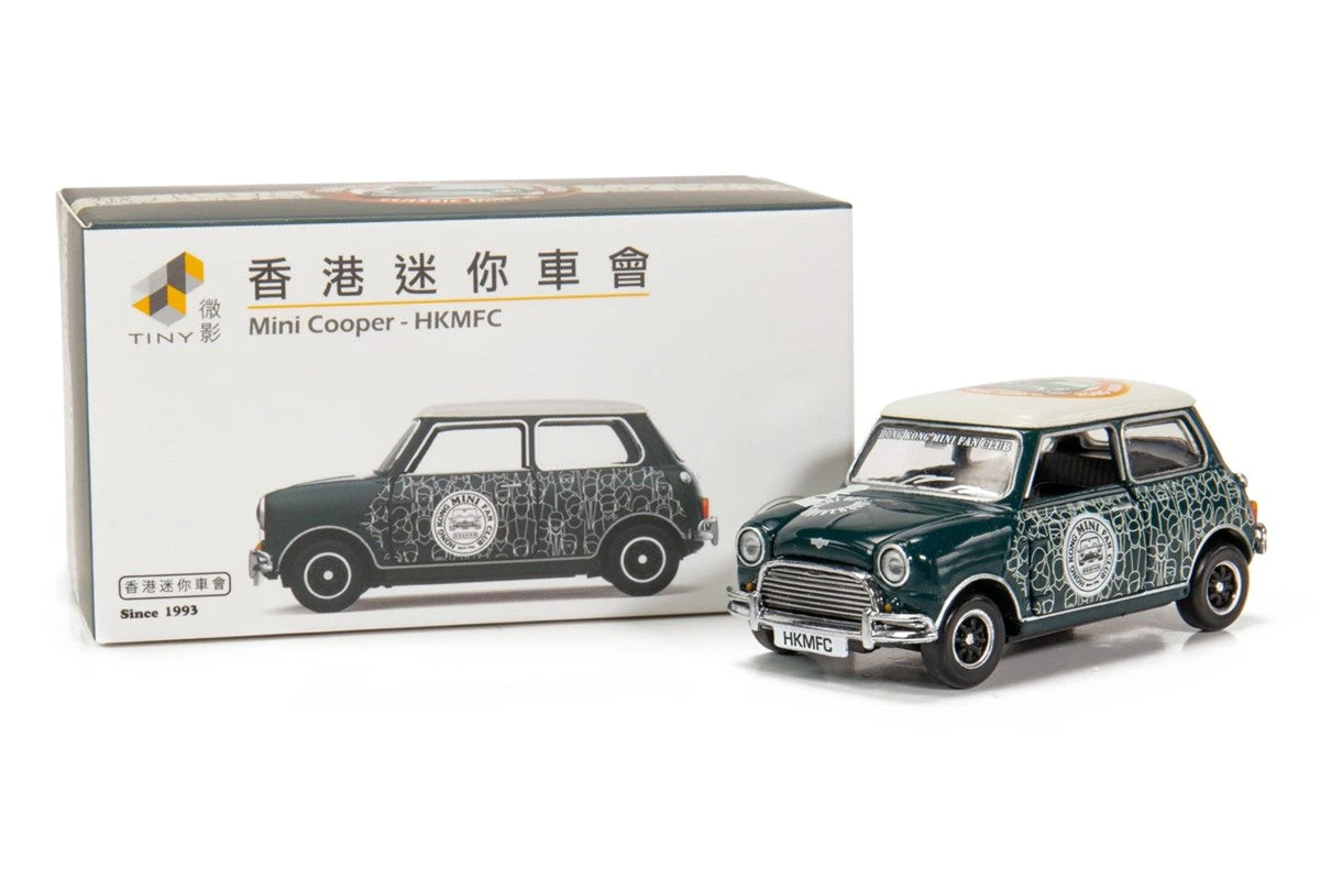 Tiny City Die Cast Model Car – Mini Cooper Mk 1 Hong Kong Mini Fan Club