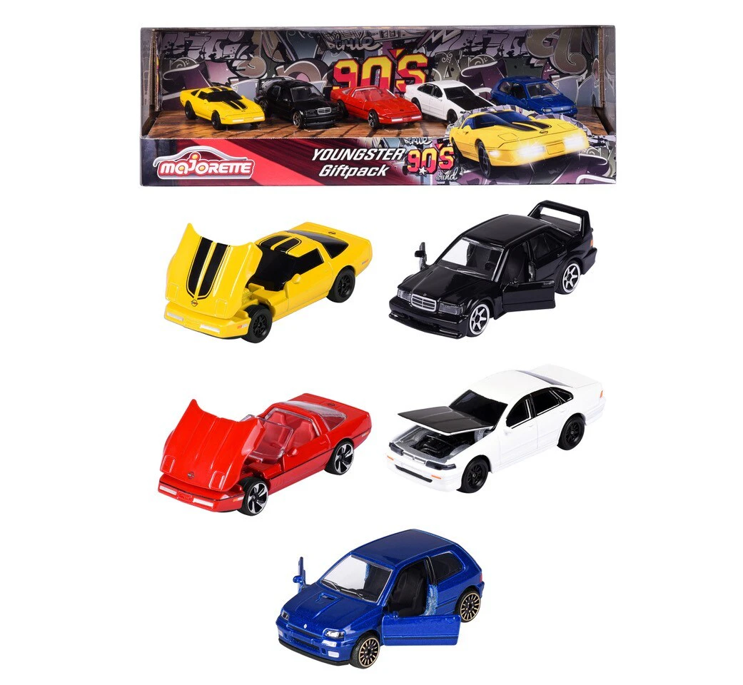 Majorette Youngsters 5 Model Cars Gift Pack