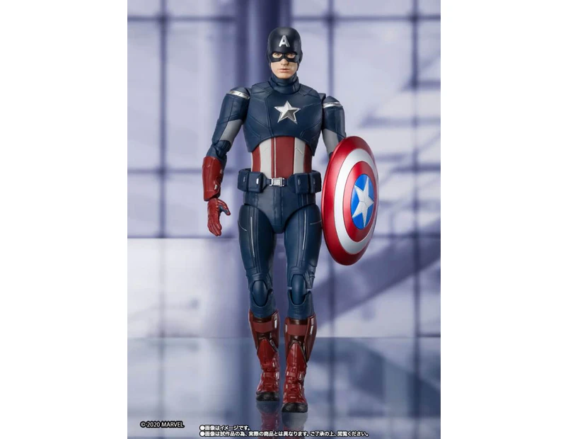 S.h.figuarts Avengers Endgame Captain America (cap Vs Cap) Edition