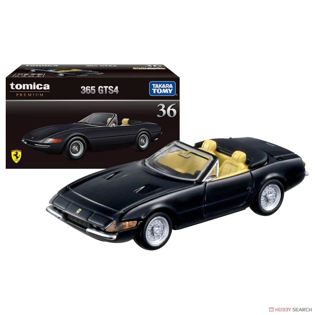 Tomica Premium Die Cast Car #36 – Ferrari 365 Gts4