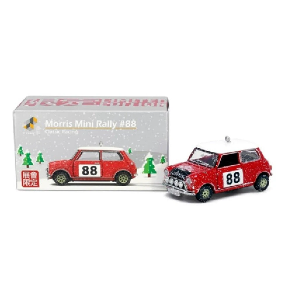 Tiny City Die Cast Model Car – Mini Cooper Rally #88 Winter Weathered Limited Ed.