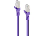 Alogic 3M Purple 10G Shielded Cat6A Lszh Network Cable