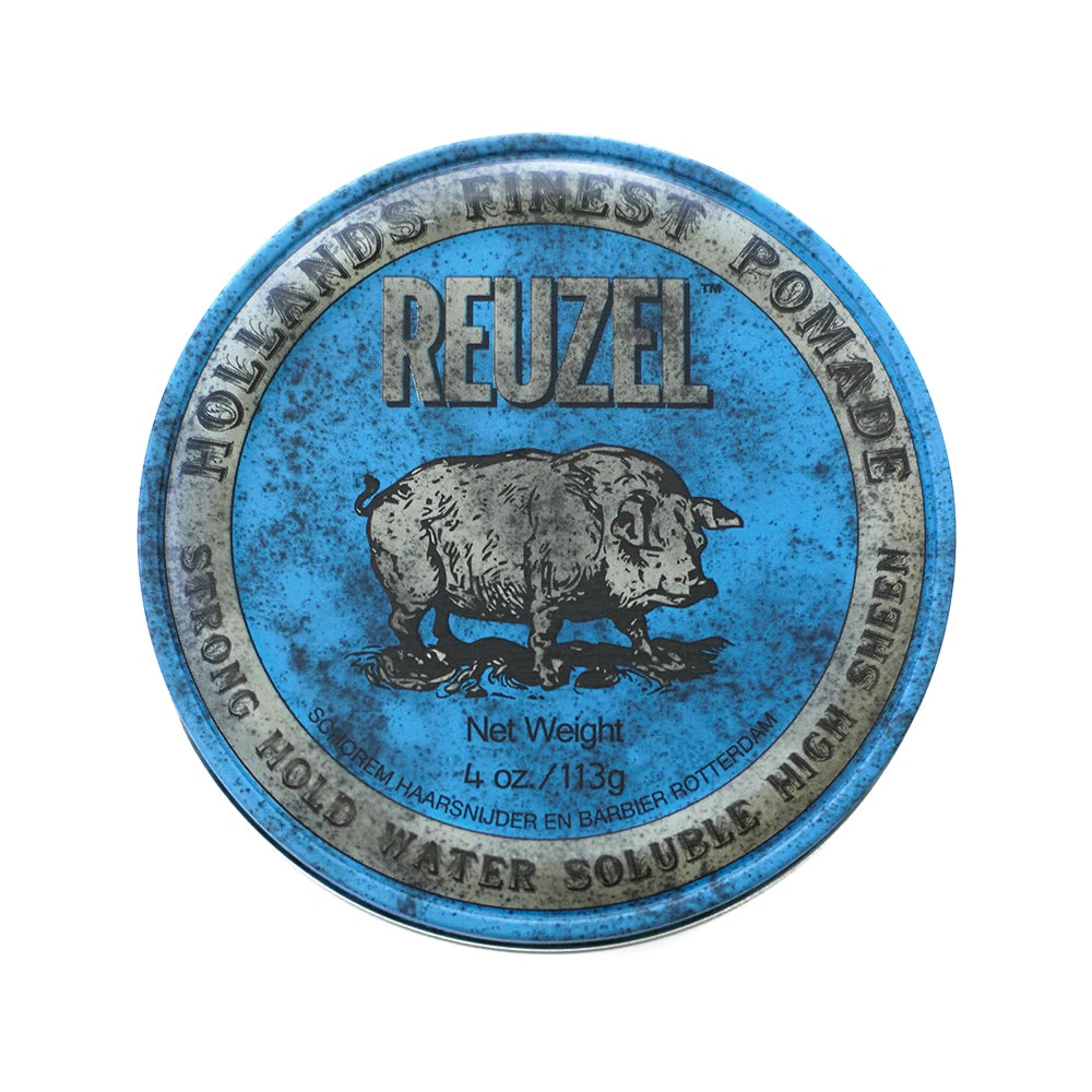 Reuzel Blue Pig Strong Hold High Sheen Water Soluble Pomade 113g