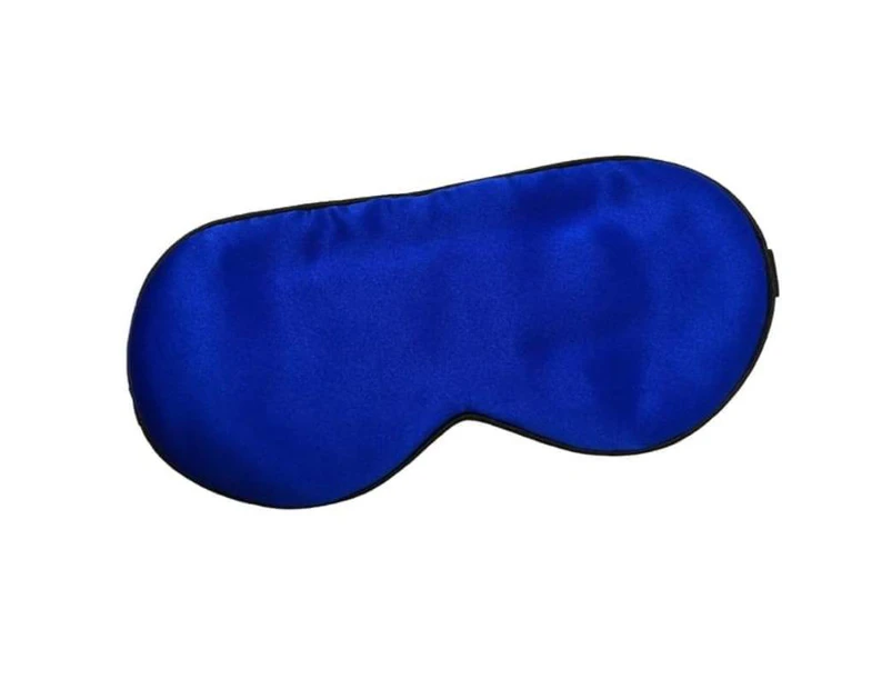 Softouch 100% Silk Sleep Eye Mask - Royal Blue