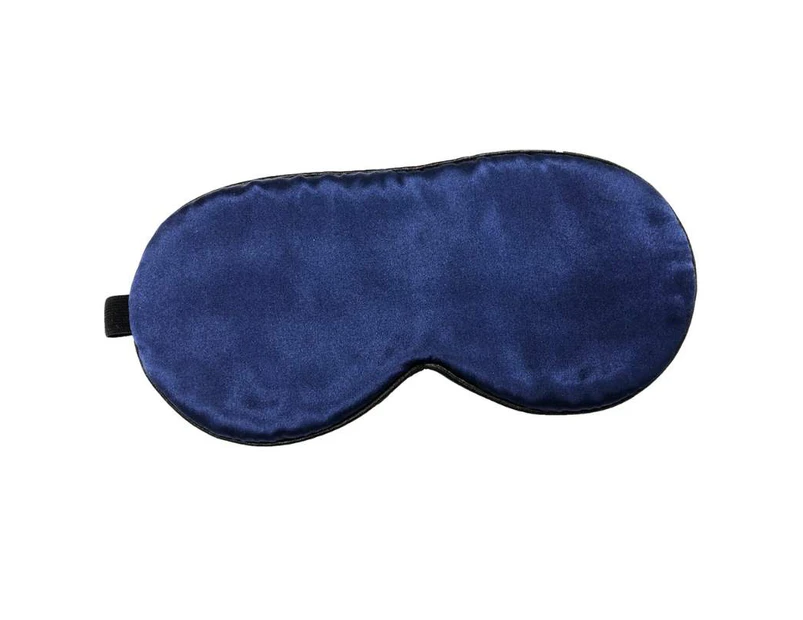 Softouch 100% Silk Sleep Eye Mask - Navy