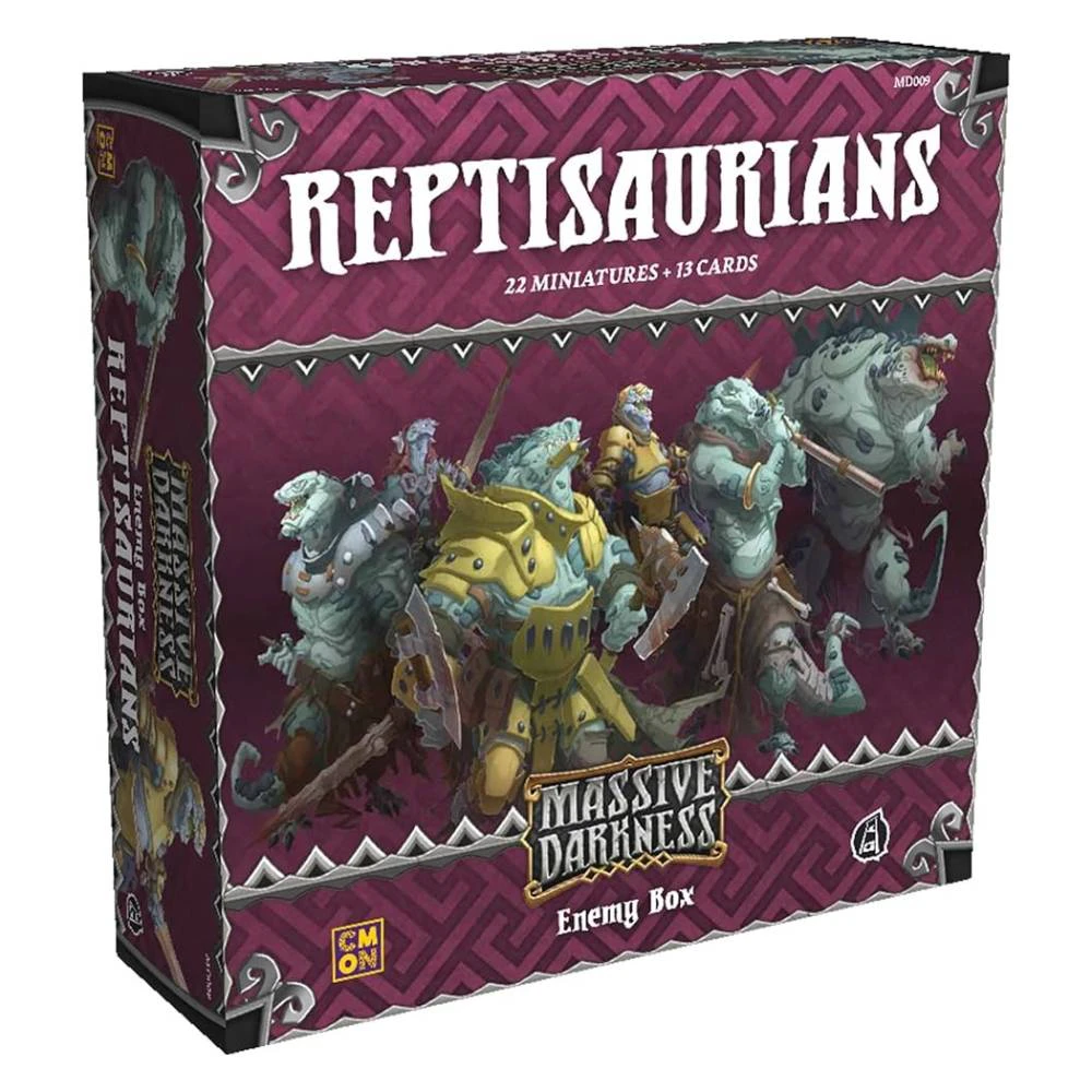 Massive Darkness Enemy Box Reptisaurians