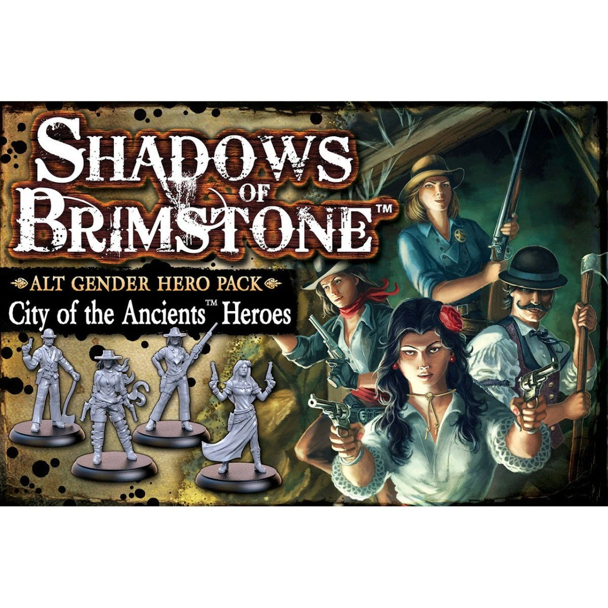 Shadows Of Brimstone: City Of The Ancients Alt Gender Hero Pack Board Game